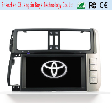 Dois DIN Universal Car DVD Player para Toyota Prado 2014